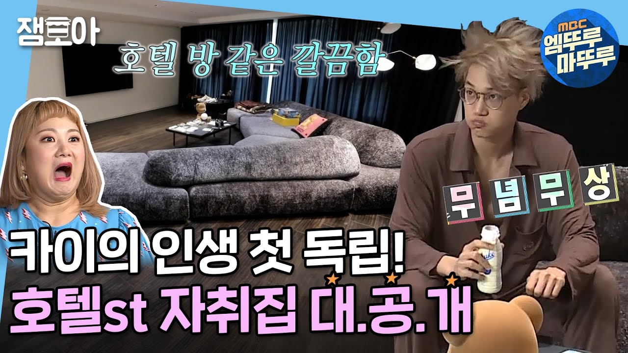 엑소 카이 주거 인테리어